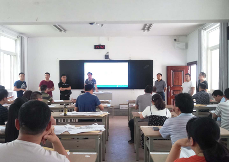 高三年級有序組織淮安市第三次統測